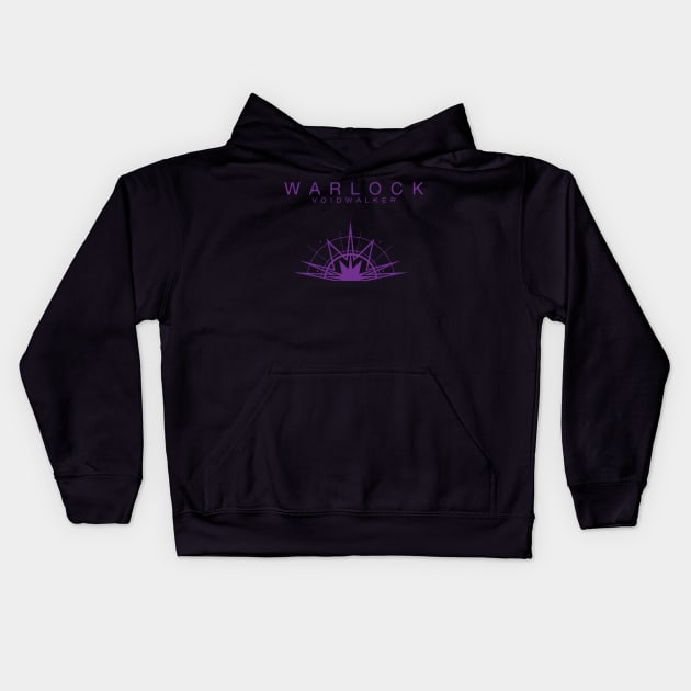 Warlock - Voidwalker Kids Hoodie by GraphicTeeShop